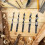 5Pcs Hexagonal Handle Auger Drill Bit Set 100mm Length Wood 2