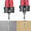 Adjustable Depth Stop Double Sided Countersink Drill Bit Set-4 5
