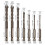 3-12mm Hexagonal Shank Helical Flute Tile Alloy Drill Bit-6MM 4