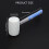 Heavy Duty Rubber Mallets NonMarring Surfaces Hand Hammer-535g 4
