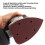 Expert 5 Hole Triangular Sandpaper 30Pcs Strong Mouse-120 6