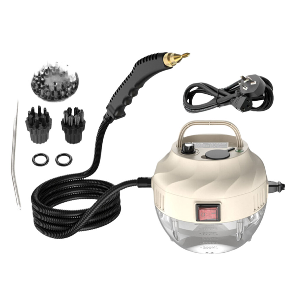 (Offwhite) Stainless Steel Heating Steam Cleaner For Kitchen And Car Cleaning-image-OPC-PMY789Q-NEW