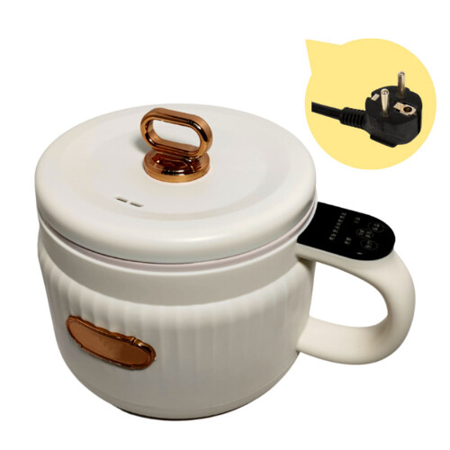 (white) Cooking Pot Multi-function For Quick And Smart Cooking Noodle Cooker