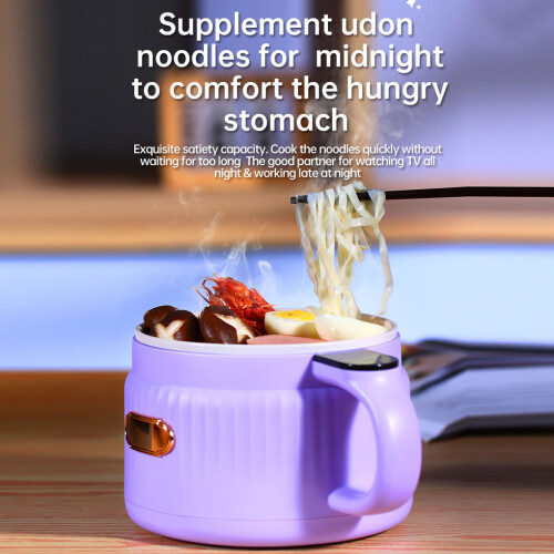 (white) Cooking Pot Multi-function For Quick And Smart Cooking Noodle Cooker 1