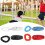 4pcs Pet Training Clicker & Whistle Set, 7x3cm, Plastic 12
