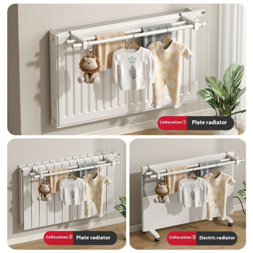 Radiator Clothes Airer Hook Fixation For Easy Installation Radiator 2