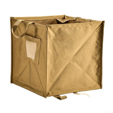 Multi Purpose Folding Trash Can, Perfect for Rock Climbing and Tree Climbing Storage (yellow L)