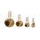 4pcs Titanium Coated Countersink Deburring Drill Taper Hole Cutter For Metal Plastic Wood Countersunk Head Chamfering Tools 3