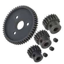 RC Auto Stahlgetriebe 54T mit 15T/17T/19T für Traxxas Slash 1/10 Modellauto Upgrade