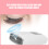 Compact White USB Mini Fan for Eyelash Extension Glue Drying 10