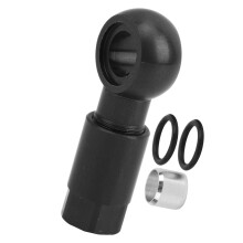 Umrüstkit für Fahrrad-Bremsscheibenölrohr aus Aluminiumlegierung, 5,0 mm, Schwarz