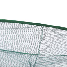 2pcs Circular Foldable Fishing Net 80cm High Strength Nylon Mesh Shrimp Cage