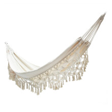 Hammock Double Hammock Bed for Two Backyards, Porch, Soft Cotton Seating, Hammock Swing for Indoor and Outdoor Use Swing Outdoor Hammock