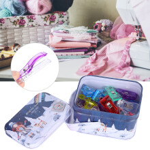 40PCS Mini Fabric Clips Sewing Clamps, Colorful, 3.7cm Mini & 5.5cm Binder
