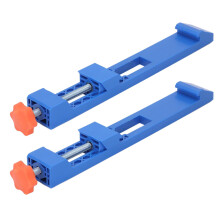 2Pcs Adjustable Cutting Machine Base Guide Electric Circular Saw ABS Milling Position Clamp Woodworking Tool