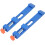 2Pcs Adjustable Cutting Machine Base Guide Electric Circular Saw ABS Milling Position Clamp Woodworking Tool 2