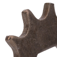 11 Teeth Bicycle Chain Wheel Steel Sprocket Square Hole 0.5x0.7in