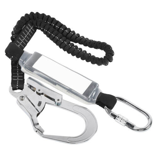 Elastic Buffer Sling Belt with Hook for Secure High Elevation Work 1