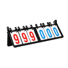 Flip Scoreboard 6 Digit Score Counter for Sports & Games