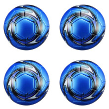 4X Professional Soccer Ball Size 5 Official Soccer Training Football Ball Competition Outdoor Football Blue