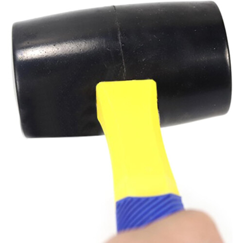 Lightweight Rubber Hammer Installation Hammer Rubber Soft Handle for Projects, 1