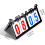 4-digital Portable Basketball Scoreboard 5