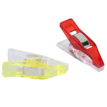 100Pcs Colorful Small Hemming Clips Fabric Sewing Positioning Clips 2.7cm