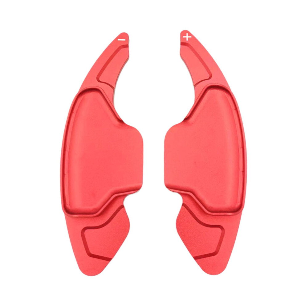Car Modification Aluminium Shifter Paddle Shifter Paddles Extension Car Decorations Red 9339159204412