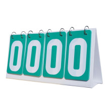 Sports Scoreboard 4 Digits Score Keeper for Football Badminton Table Tennis