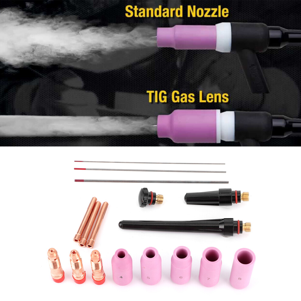 Premium TIG Torch Nozzles Contact Tips 17/18/26 with Tungsten Wire for Welders-image-OPC-PMY877M-NEW