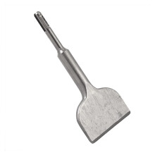 SDS Plus Chisel, 75mm Wide Chisel Cranked Angled Bent Electric Hammer Tile Removal Chisel Scraper Bits For Walls Floor Tool