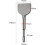 SDS Plus Chisel, 75mm Wide Chisel Cranked Angled Bent Electric Hammer Tile Removal Chisel Scraper Bits For Walls Floor Tool 5