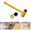 Soft Double-Faced Rubber Hammer Ergonomic Handle Rubber Hammer Hand Tool for Glazing Window & Hand Tool 2
