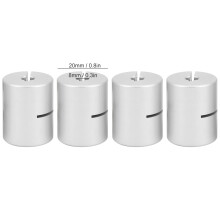 4Pcs Aluminum Alloy Shaft Coupler 8mm CNC 3D Printer Flexible Clamp