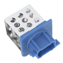 Gebläsemotorwiderstand für Peugeot 206 6450NX / 6450EP Blau Silber