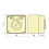 Outdoor waterproof rocker switch socket 250V 4P32A IP66 4