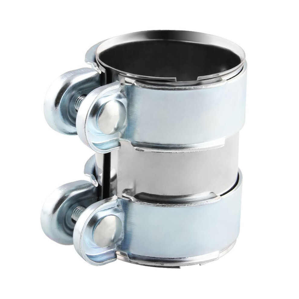 Stainless Steel Turbos Clamp Exhaust Pipe Connector Joiner For Car Exhaust Systems High Strength Rusts Resistant Designs 2.5 Inches 9067246688790