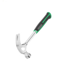 Claw Hammer Shockproof Iron Hammer For Woodworking Nailing Hammer Green