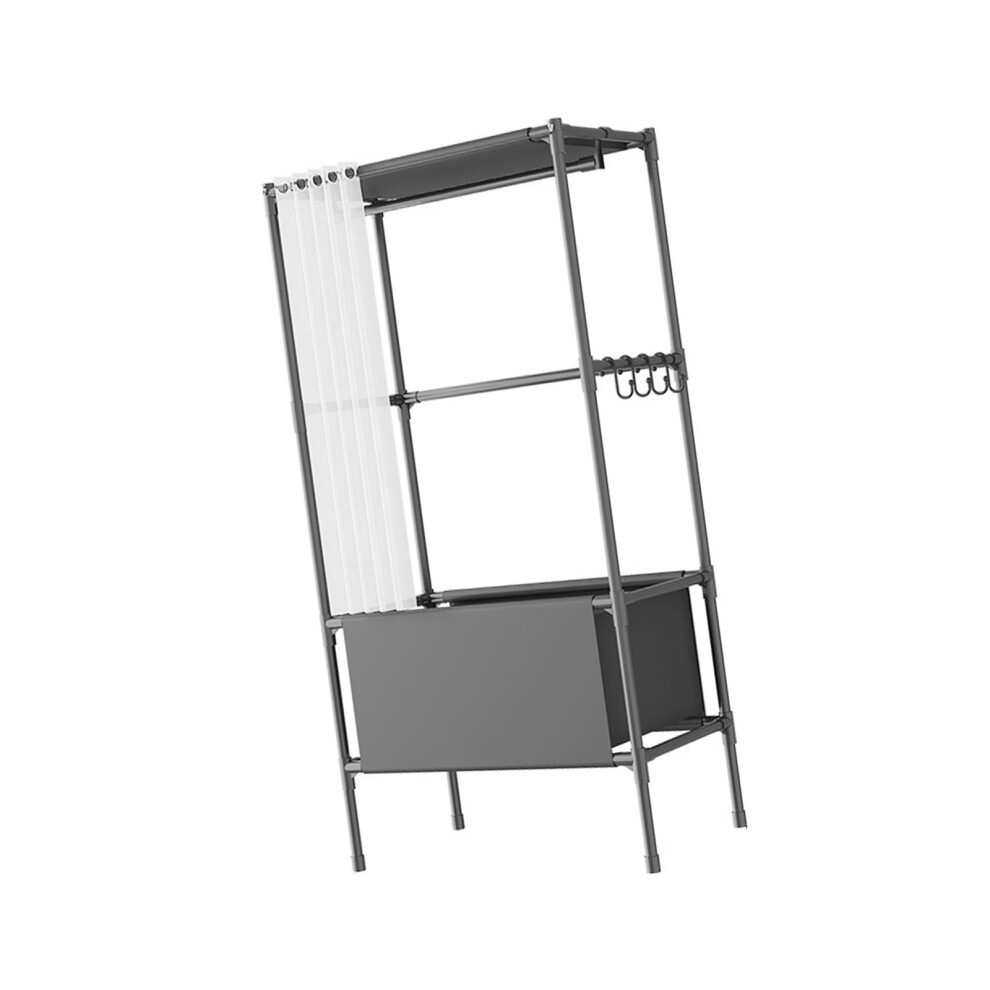 Easy Assembly Closet Space Saving Wardrobe With Dustproof-1-image-OPC-PMY8D6W-NEW