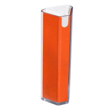 Anti-fingerprint Screen Cleaner 18ml 3-in-1 Spray Bottle Microfiber Cloth Removes Fingerprints Dust Grime Safe for Orange 18ml 18ml Orange