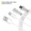 Mechanical Keyboards Cable Coiled Aviation Cable Type C to-Gold 5