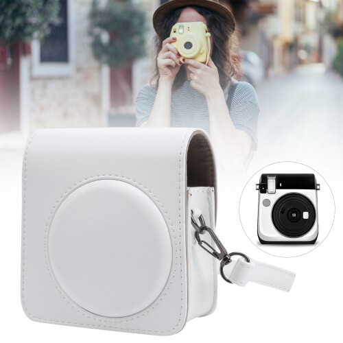 PU Leather Camera Case for Instant Mini70 One-Shoulder Bag, Lightweight