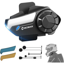 Moman H2S Motorcycle Bluetooth Headset Intercom