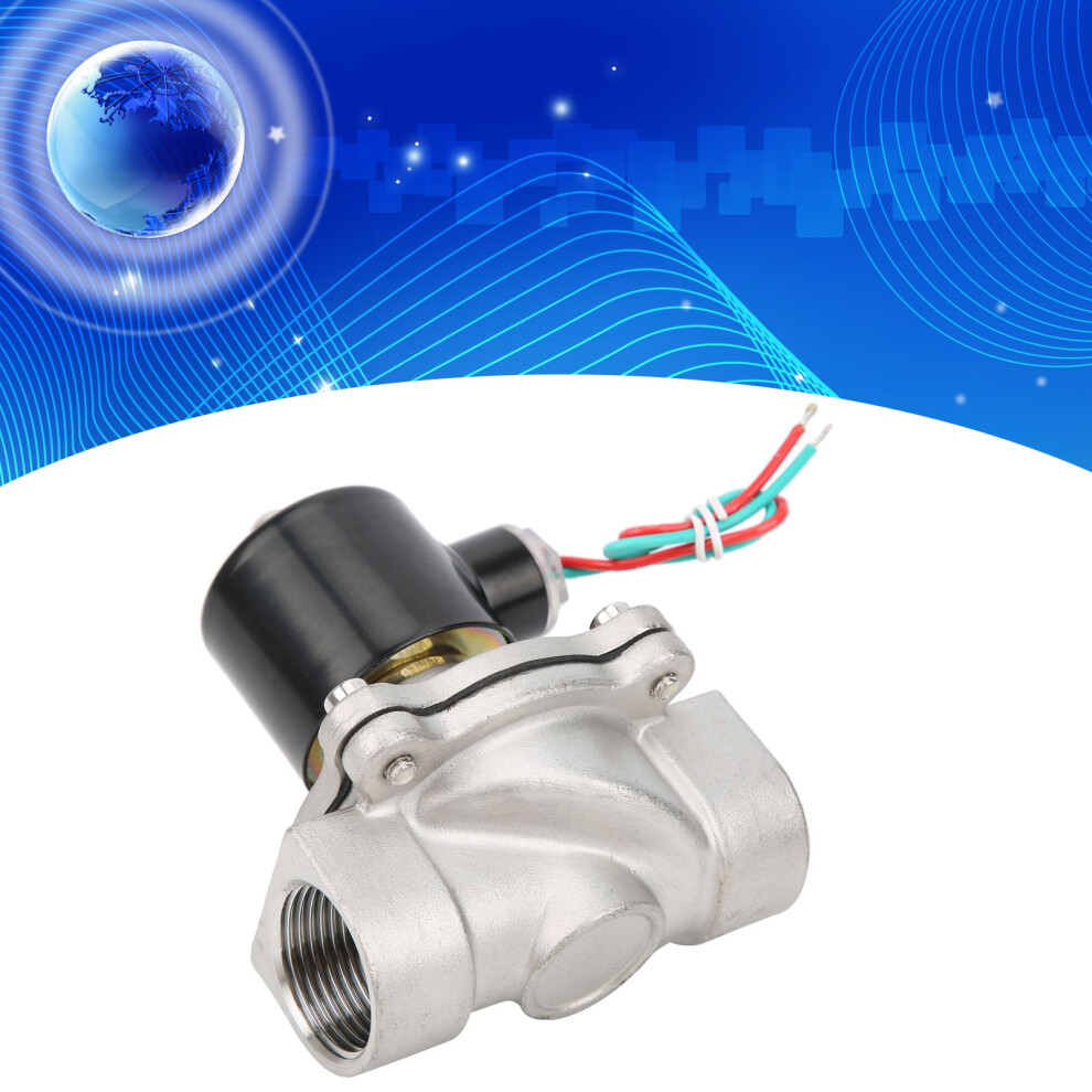 Stainless Steel 2W25025b Dc24v Normally Closed Solenoid Valve, 1In 9411360687014