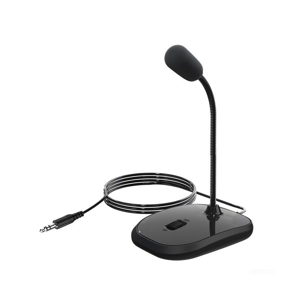 Mini Flexible Microphone, 3.5Mm Plug Stand Microphone, Pc Microphone For Video Conference And Recording 9105992053643