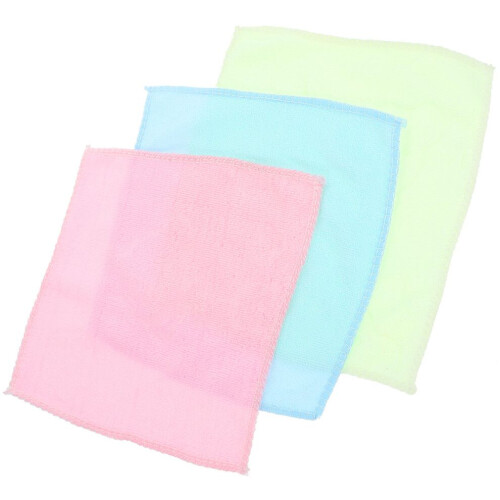 10 hand towels 20x20 cm, quick-drying, various colors