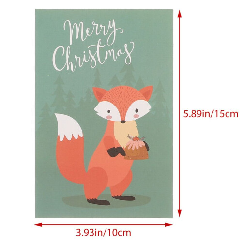 1 set kerstkaarten, creatieve kerstversieringen 1