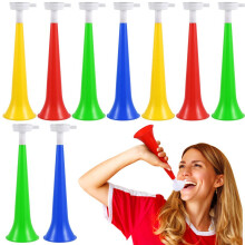 10 einteilige Plastiktrompeten, Spielzeug und Geschenk