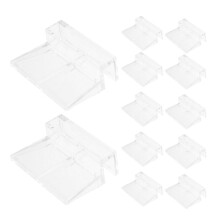 12 skyddsklämmor 12 mm för plast