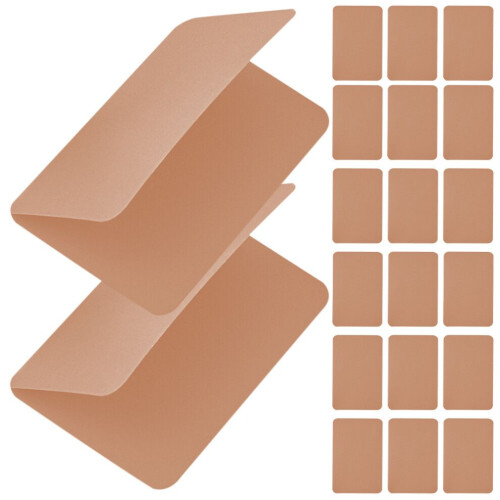 100 Blank Kraft Paper Cards Foldable Message Cards DIY 1